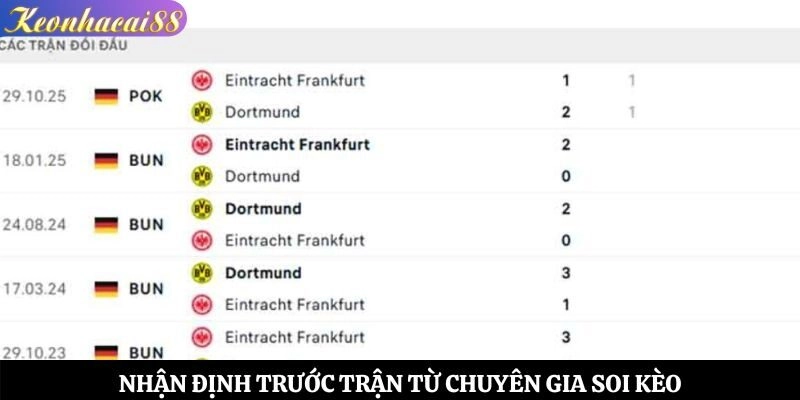 Nhận định trước trận từ chuyên gia soi kèo